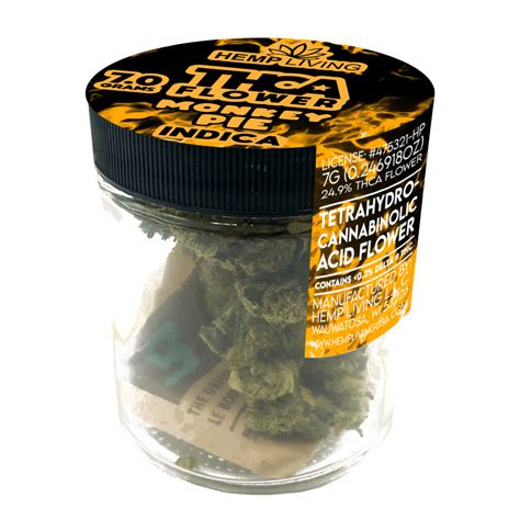 THCA Flower Gary Payton 3 5g Jar Hemp Living Wholesale