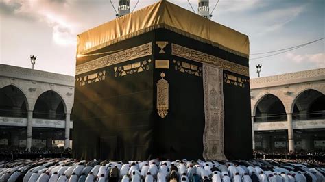 The Kaaba In Mecca Premium Ai Generated Image