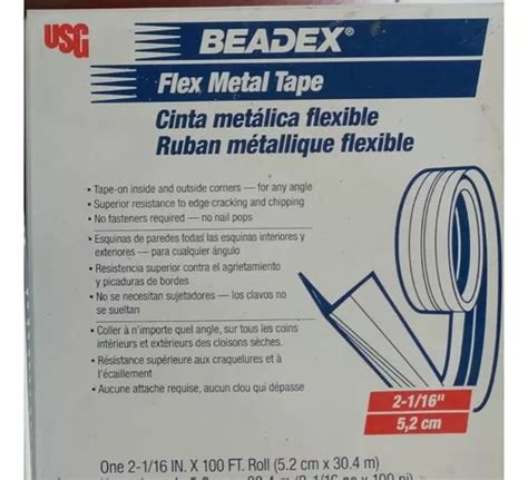 Esquinero Flexible Beadex Cinta Metálica Flexible Usg 1pzas Meses