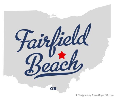 Map of Fairfield Beach, OH, Ohio