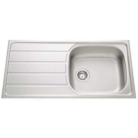 Ewi Evier Cuisine A Encastrer Grand Bac Egouttoir Quartz Inox