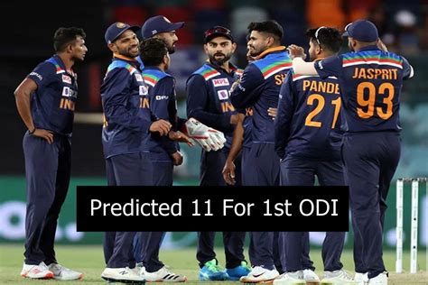 Indias Predicted Playing XI For 1st ODI Vs England Shikhar Dhawan