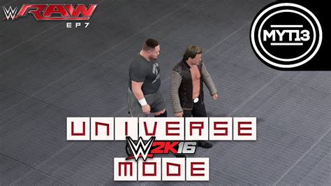 Wwe K Universe Mode Raw Ep Y Joe Youtube