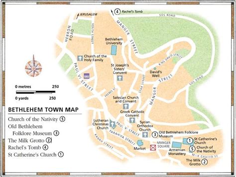 Ancient Bethlehem Map