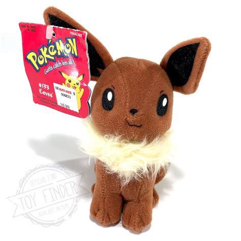 Vintage 90’s Pokemon Eevee plush! | Eevee plush, Pokemon eevee, Bee toys