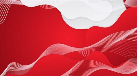 Premium Vector | Abstract red and white geometric gradient background