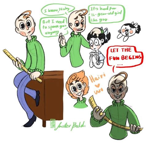 Baldisbasics Tumblr Baldi S Basics In Memes Disney Fan Art Hot Sex