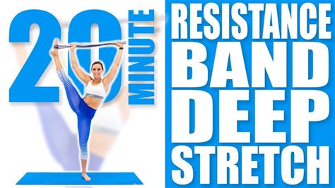 20 Minute Resistance Band Deep Stretch Sydney Cummings YouTube