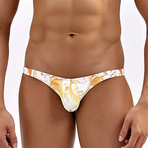 Sexy Mens Swim Briefs Bikini Swimwear Low Waist Swimming Trunks For Man Swimsuit Beach Bathing