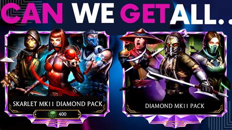 Mk Mobile Skarlet Mk Diamond Pack And Diamond Mk Pack Opening Can