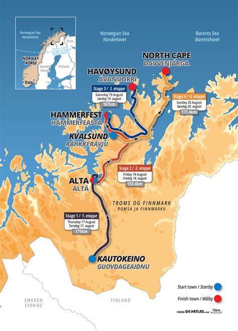 Arctic Race Of Norway The Tenth Anniversary In North Cape Pelotonpost