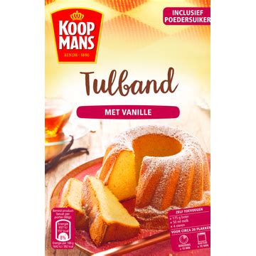 Koopmans Tulband Met Vanille 465 G Bestellen Jumbo