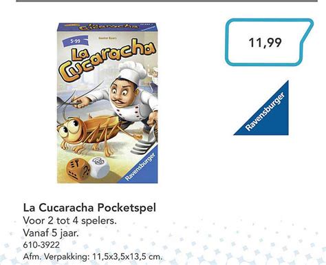 La Cucaracha Pocketspel Aanbieding Bij Otto Simon 1Folders Nl