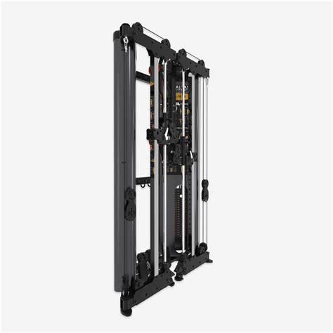 Folding Home Gym Smith Machine With Pulley System Gym Squat Rack AL-31