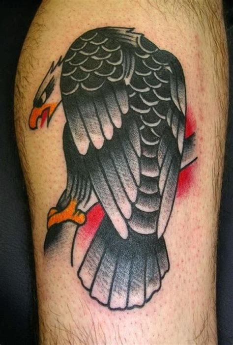 Bowling Pin Eagle Traditional Eagle Tattoo American Traditional