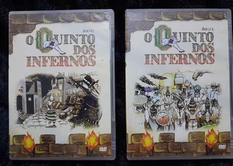 O Quinto dos Infernos Série Completa em DVD Original Globo Marcas CDs