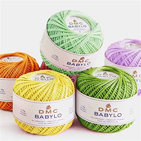 DMC Babylo Fil à crocheter Idéal pour la déco et les vêtements de