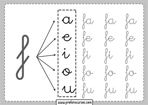 Fichas Silabas Directas Letra F Fa Fe Fi Fo Fu