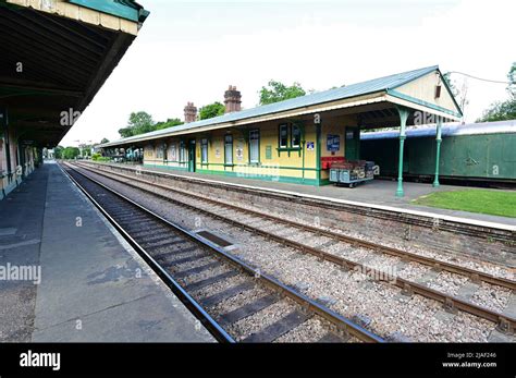 Horsted Keynes Station At The Bluebell Railway Stock Photo Alamy