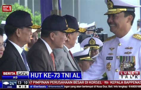 Hut Ke 73 Tni Al Dipimpin Langsung Oleh Laksmana Tni Siwi Adji