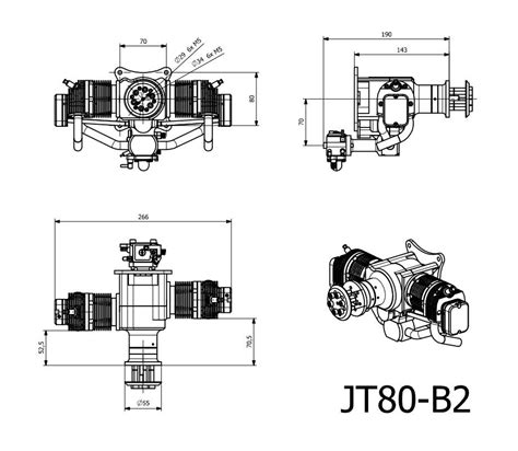 Jt80 B2 Motoren Modelltechnik Ulrich Treyz