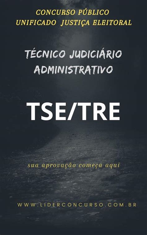 Apostila Pdf Concurso Tse T Cnico Judici Rio Administrativo