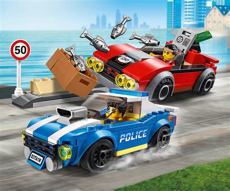 Игрален комплект конструктор ЛЕГО City Police 60242 - Полицейски арест ...