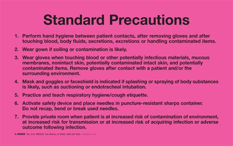 Sign - Isolation Precaution - Standard - Laminated - 8" x 5"