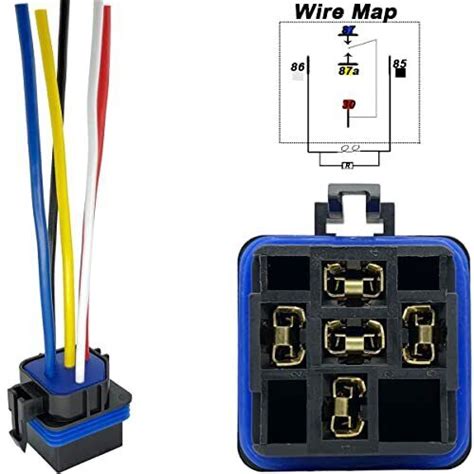 Pack V Dc Waterproof Relay And Harness Heavy Duty Awg