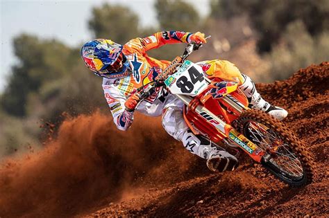 Red Bull Ktm Con Cairoli Herlings Prado Vialle Ktm Motocross Fondo