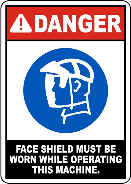 Face Shield Must Be Worn Sign Claim Your 10 Discount