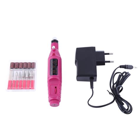 1Pc Fashionable Pen Shape Electric Nail Art Drill Machine Manicure