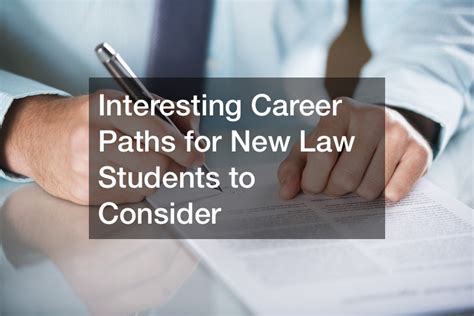 Interesting Career Paths for New Law Students to Consider - UNM ...