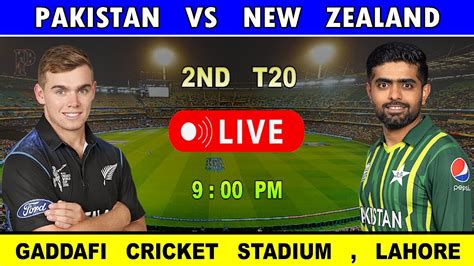 🔴 Ptv Sports Live Pakistan Vs New Zealand 2nd T20 Live Match Pak Vs Nz Live Match Today