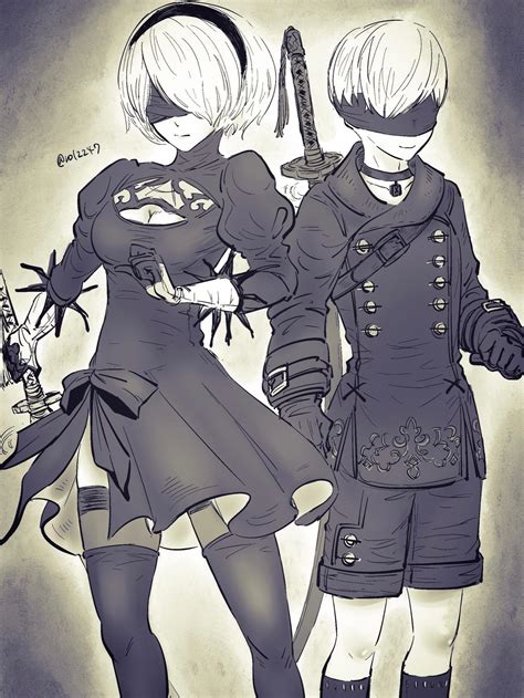 NieR:Automata 2B&9S Fanart : r/nier