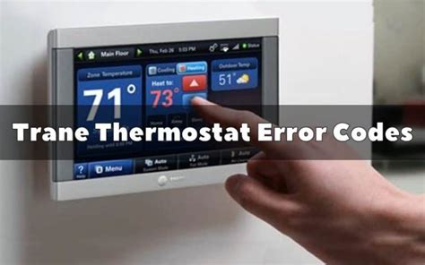 Trane Furnace Error Codes What They Mean Hvac Boss