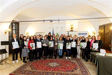 Podelili Priznanja Horus In Adrastos Zelena Slovenija