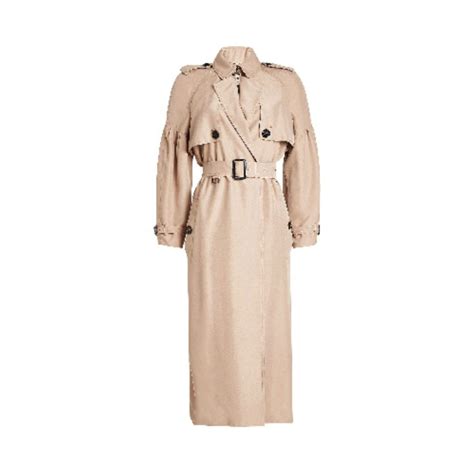 Burberry Maythorne Silk Trench Coat Meghans Mirror