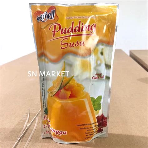 Jual Nutrijell Pudding Susu Mangga 170gr Shopee Indonesia