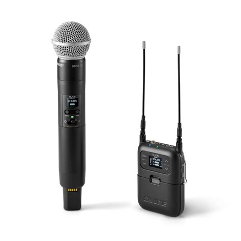 Shure SLXD25 SM58 Portable Wireless Handheld System Trew Audio