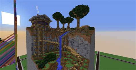 X Plot Terraformed And Built On Minecraft Map