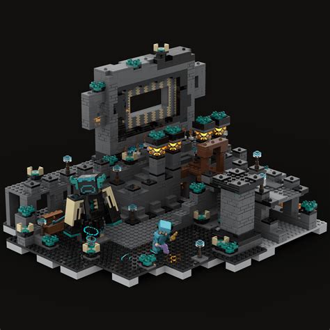lego ancient city   style  lego minecraft rminecraft