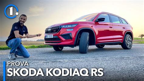 Skoda Kodiaq Rs Prova Video Motore Consumi Interni Bagagliaio