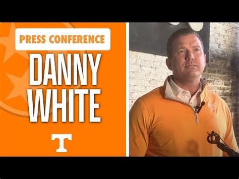 Tennessee Athletic Director Danny White Speaks To The Media On The Big