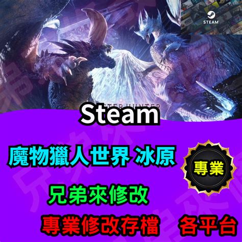 🌈兄弟來修改🌈pc Steam 魔物獵人世界 冰原 存檔修改 1511 存檔修改 存檔替換 外掛 金手指 金錢max 蝦皮購物