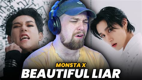 MONSTA X Beautiful Liar MV REACTION YouTube