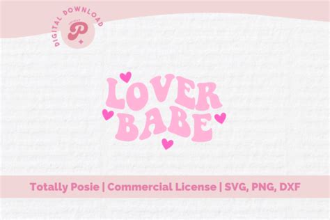 Lover Babe SVG Graphic By Totally Posie Creative Fabrica