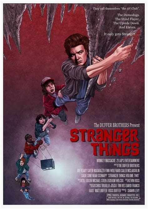 Retro Films Posters 🎬 Stranger Things Poster Stranger Things Print