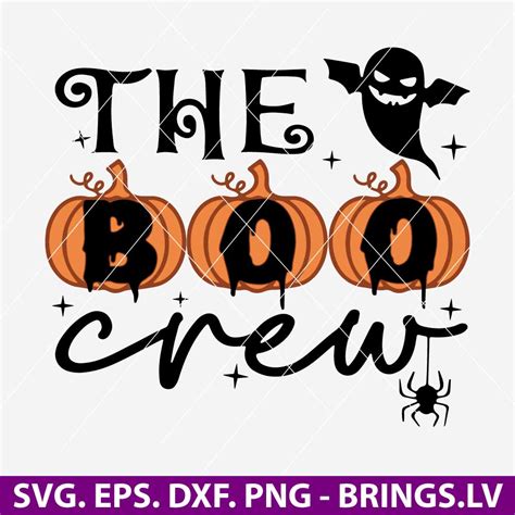 Halloween SVG Boo SVG Ghost SVG Bat SVG Spider SVG