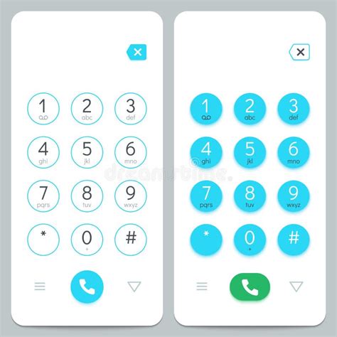 Keypad For On Smartphone Keyboard Template In Smartphone Keypad For A